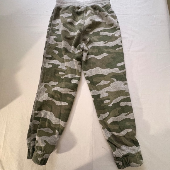 Carter's Kids Sweat Pants Camouflage Drawstring Elastic Waist & Cuffs Boys 4/5 M - Picture 4 of 8